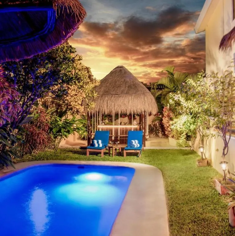 Casa La Buena Vida 2 Bedroom Villa Puerto Morelos Feriehus